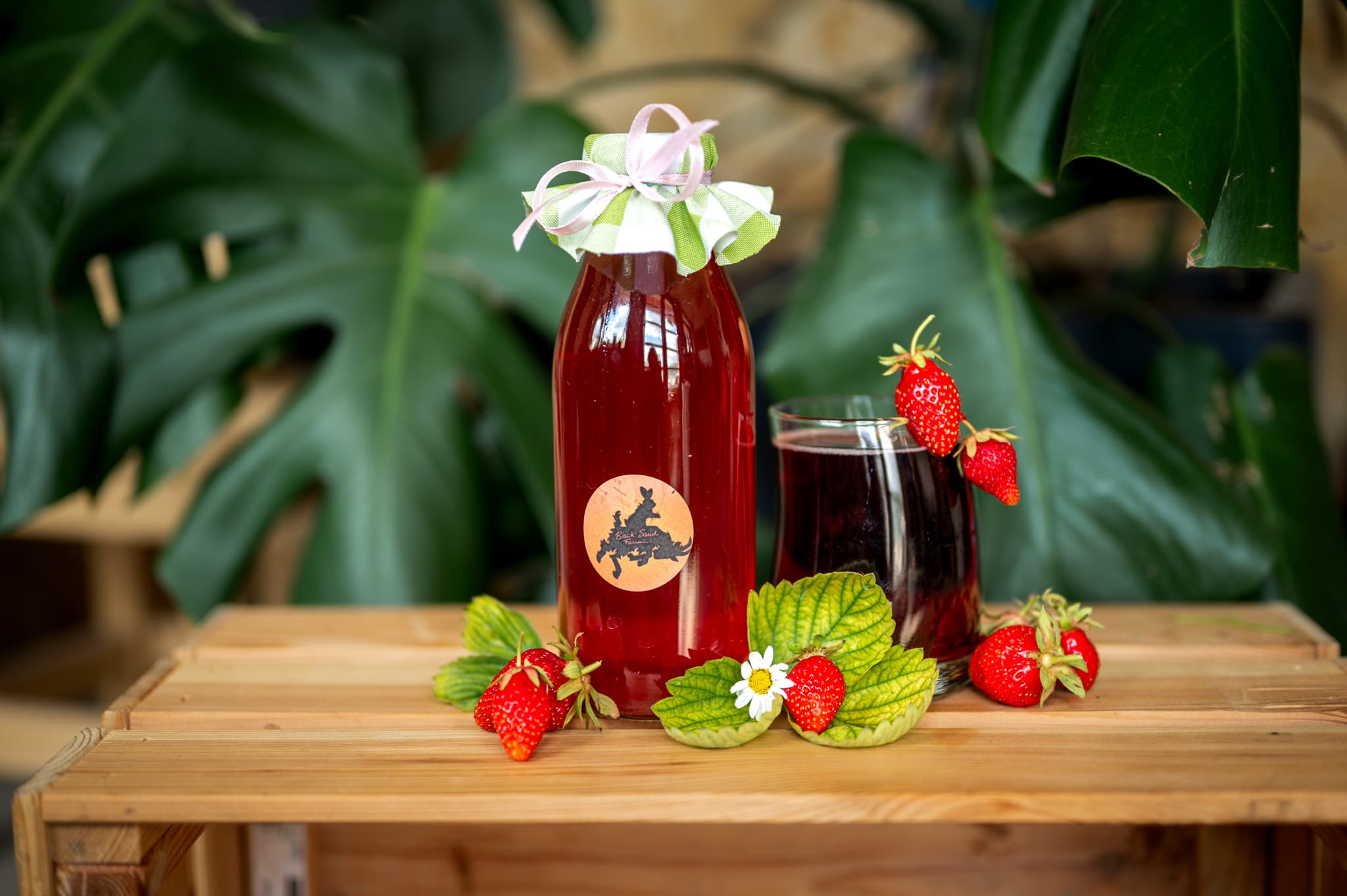 Szamóca Szörp - 500ml