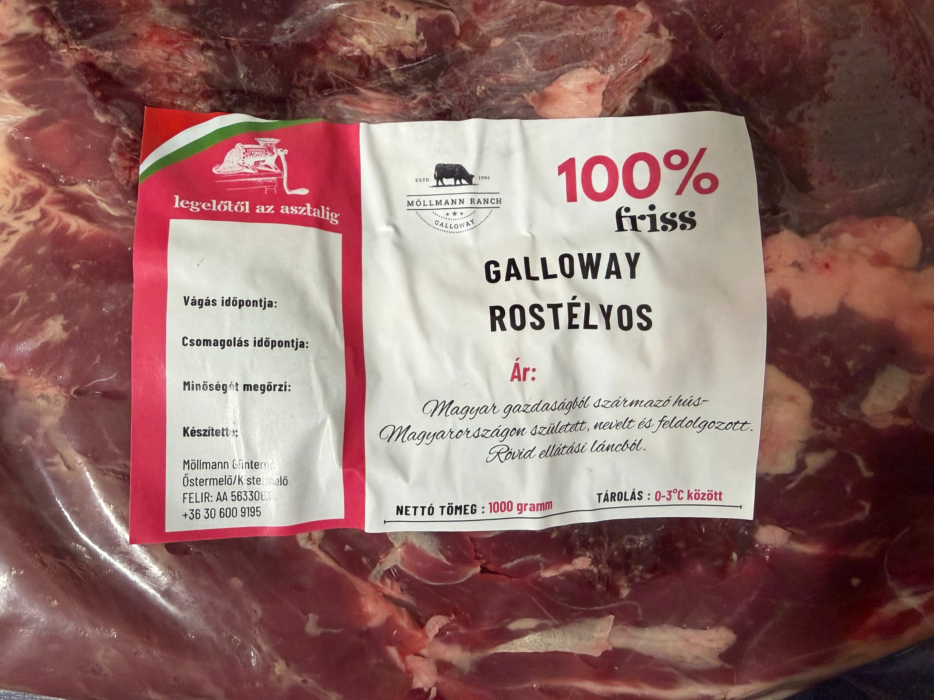 Galloway rostélyos
