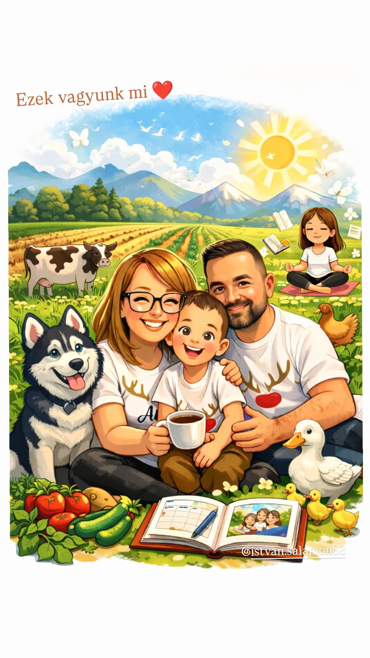 Anyával SzabadOn a Tanyán