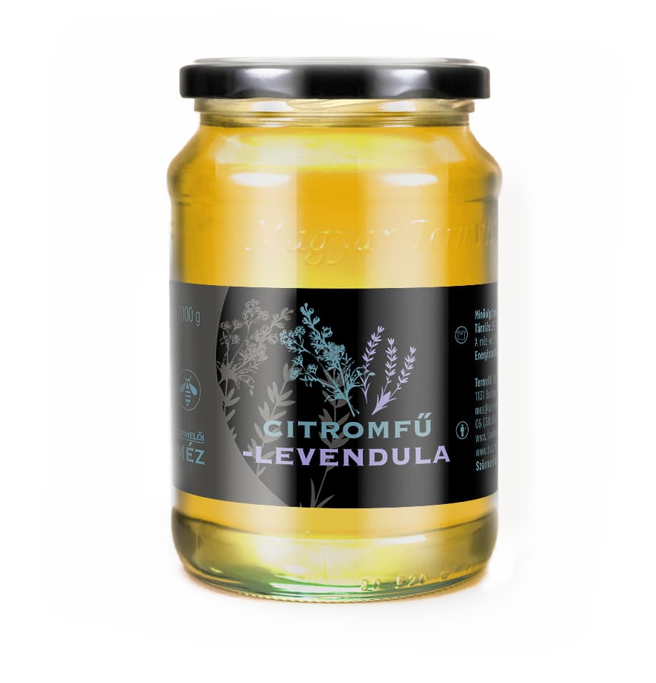 Citromfű-levendula méz kg